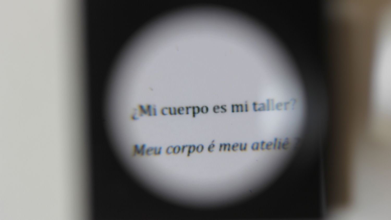 “Estudio expandido - Cuerpo taller” “Estudio expandido - Cuerpo taller”